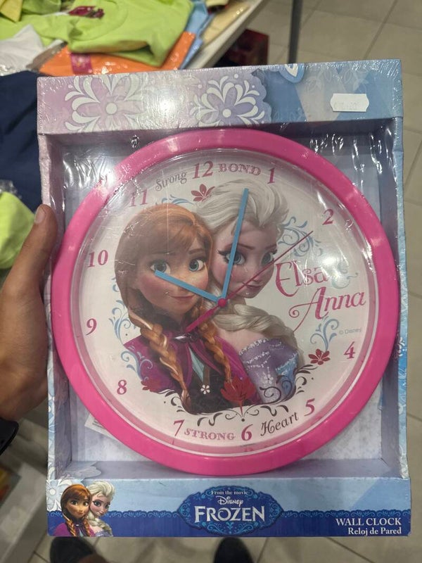 Disney Frozen Wall Clock - Stationery