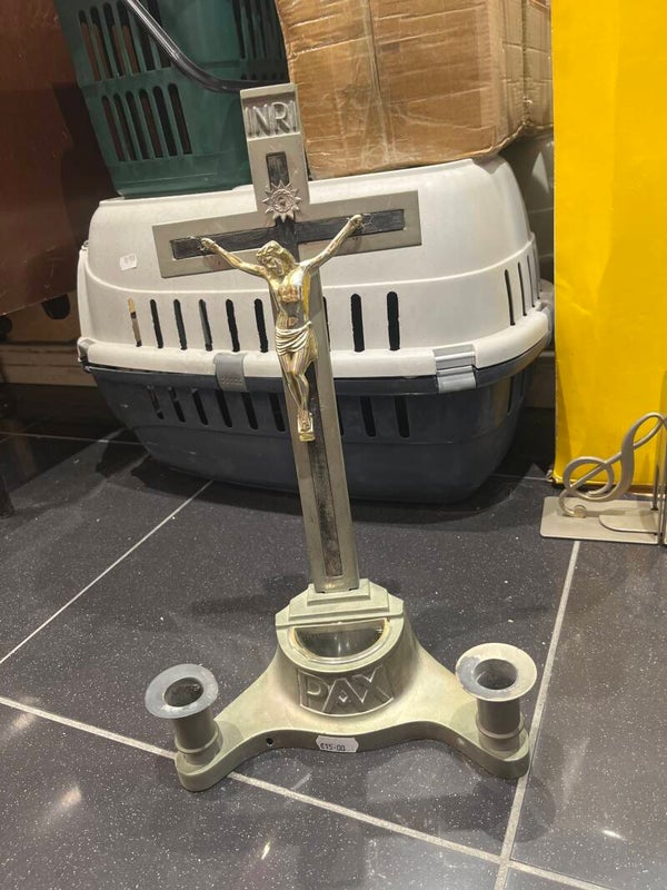 Cross Candle Holder - Candles - Religious