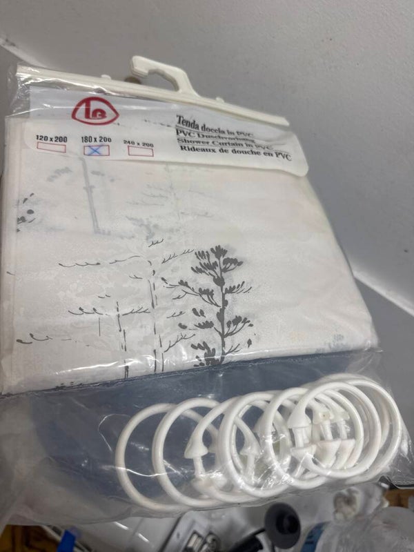 Shower curtain- Supplies ***