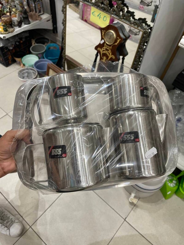 Stainless Steel Tea Set-Supplies***