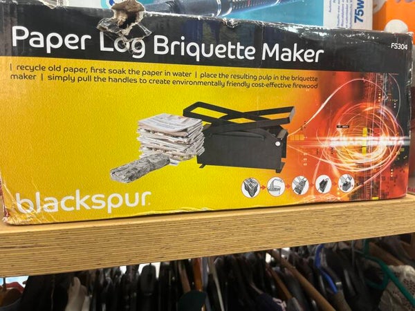 Paper Log Briquette Maker - Supplies