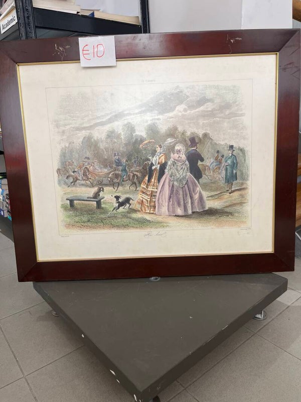 Old Countryside Scene - Frames