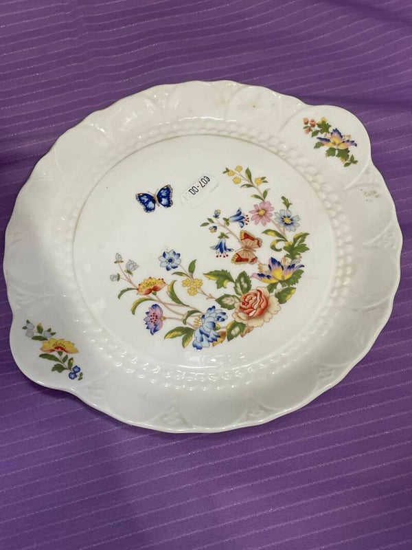 Cottage Garden Fine Bone China Plate - Vintage