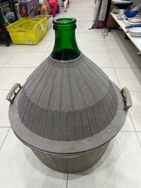 Glass Demijohn- Vintage***