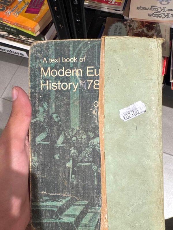 A text book of Modern European History - Books*