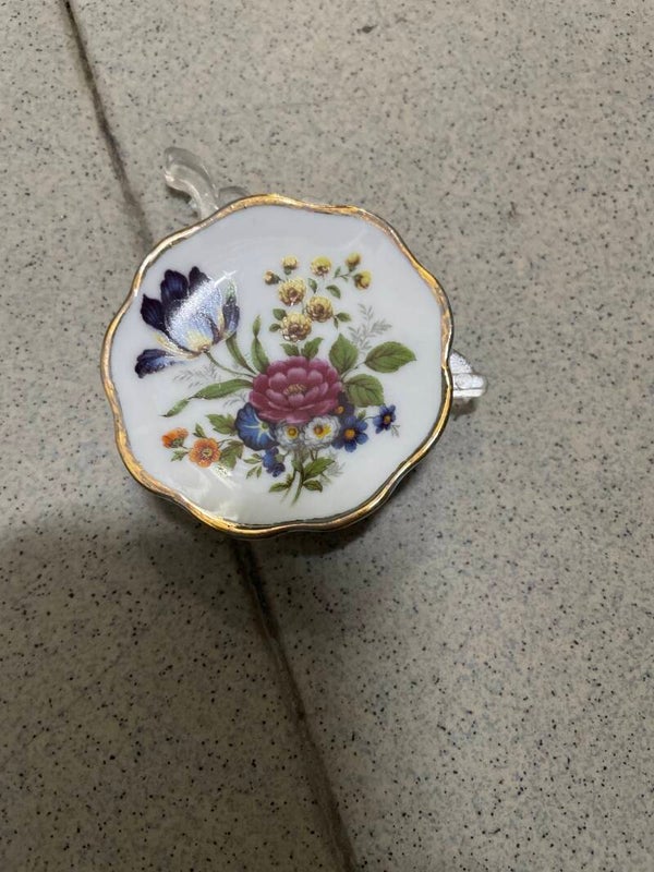 Tiny Floral Plate - Decor