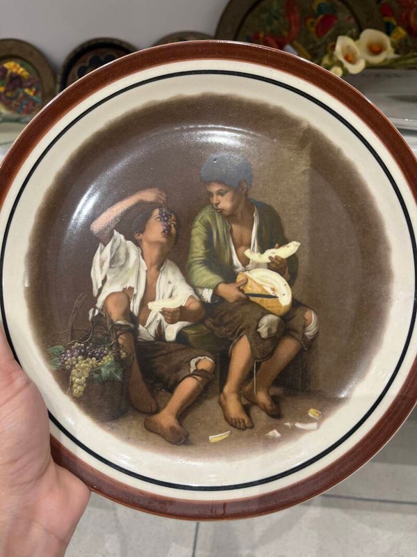 The begger boy plate-Decor*
