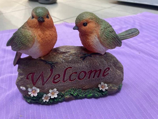 Welcome sculpture- Decor ***