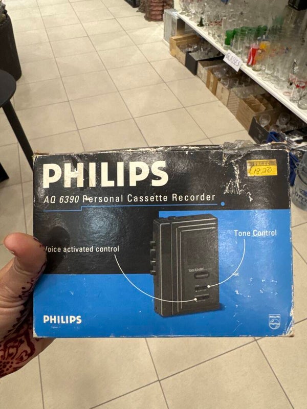 Philips Personal Cassette Recorder - Electric
