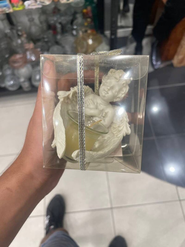 Angel With Candle - Candles