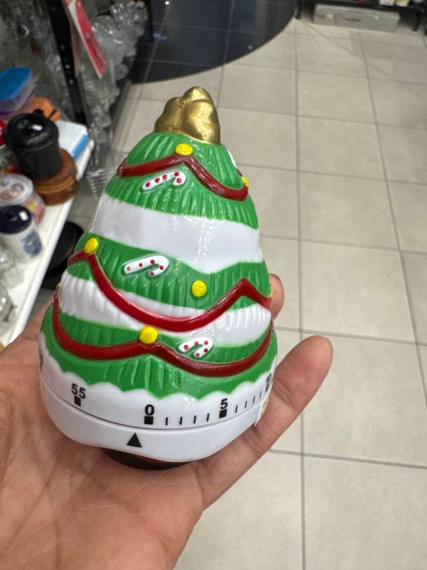 Christmas tree kitchen timer- Supplies ***