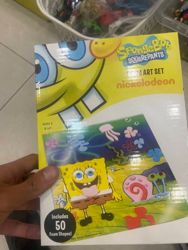 SpongeBob Foam Art Set - toys*