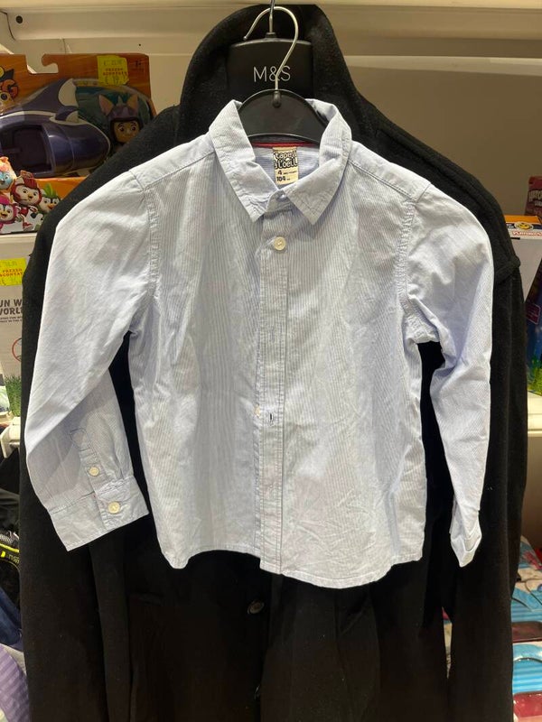 Boys White Shirt - Size 4 Years