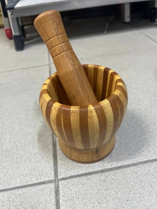 Wooden Mortar and Pestle - Supplies