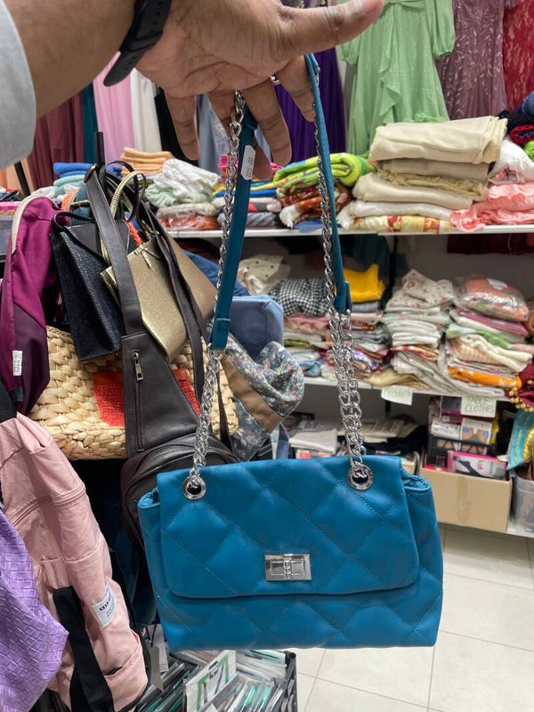 Women Blue Handbag - Bags