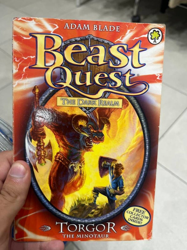 Beast Quest The Dark realm Torgor the Minotaur - Books*