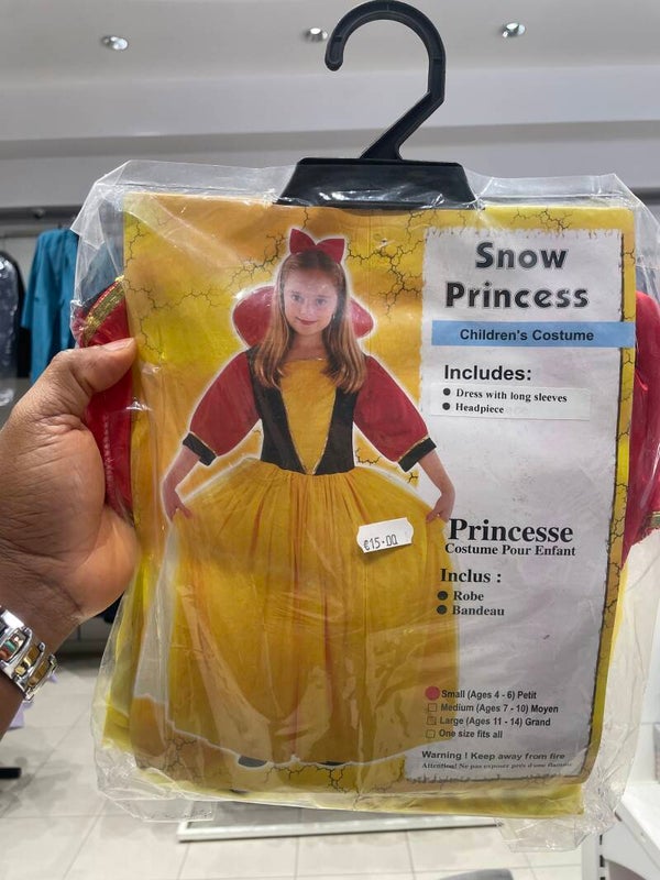 Snow Princess Costume - Carnival