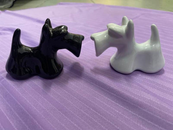 Salt & Pepper Dog Shaped Shakers - Supplies