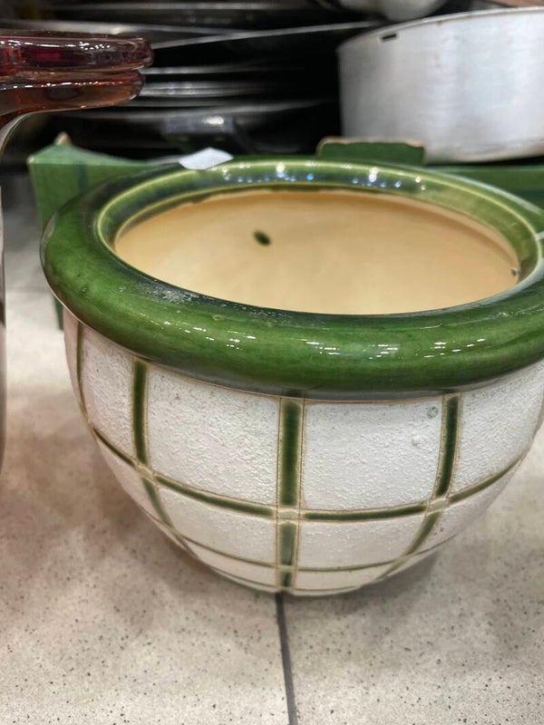 Glazed Ceramic Planters-Decor***