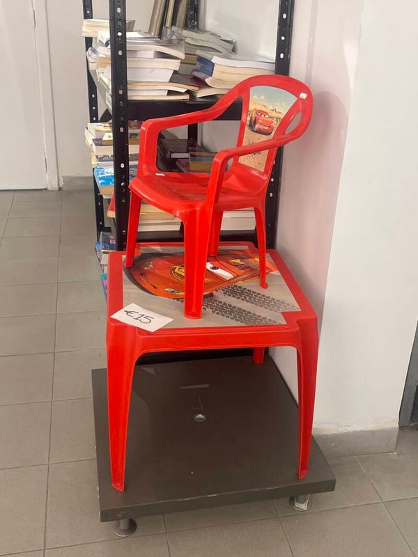 Cars Chair and Table set - Supplies*