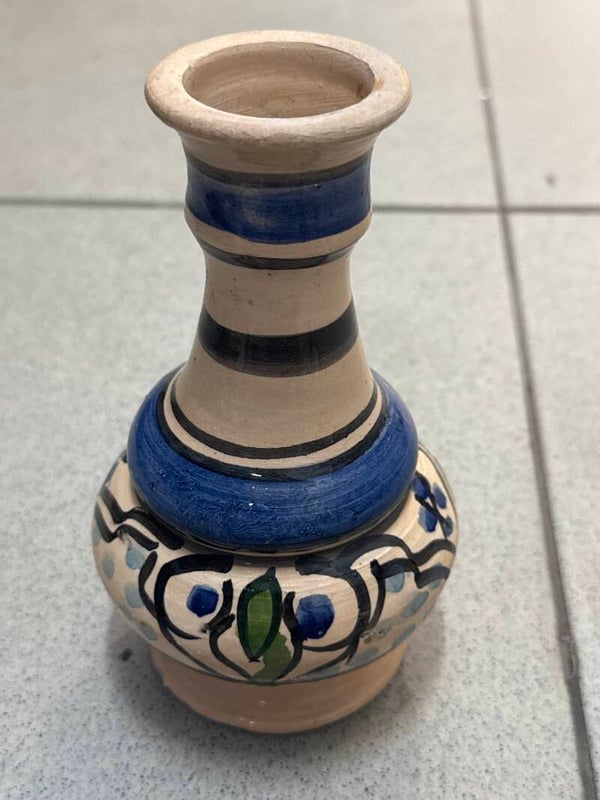 hand-painted Armenian ceramic vase- Vase***