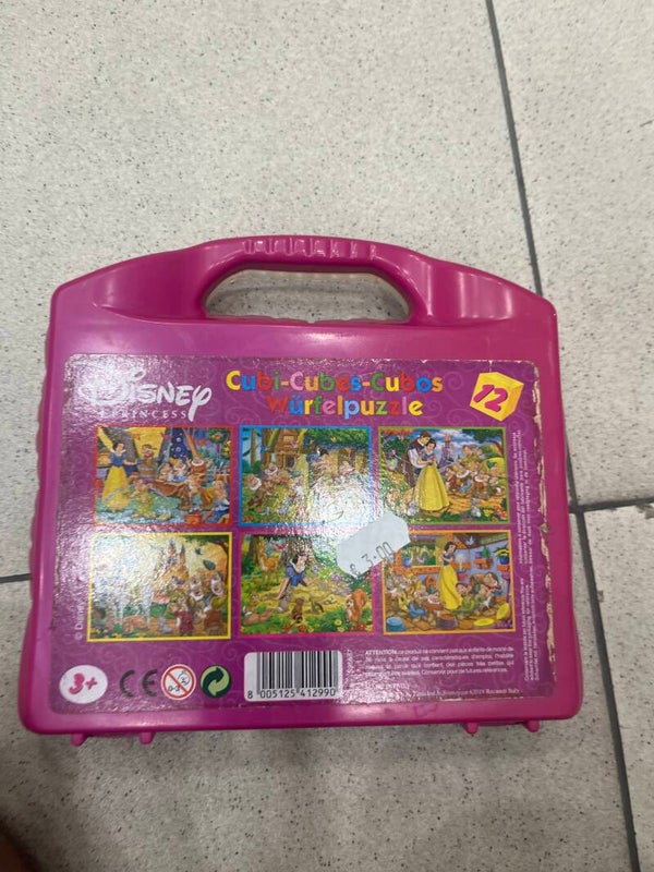Disney Princesses Puzzle Cubes - Games