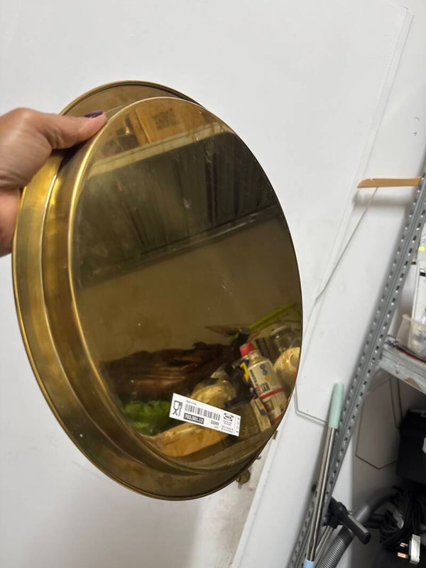 Golden Mirror Type Tray - Supplies