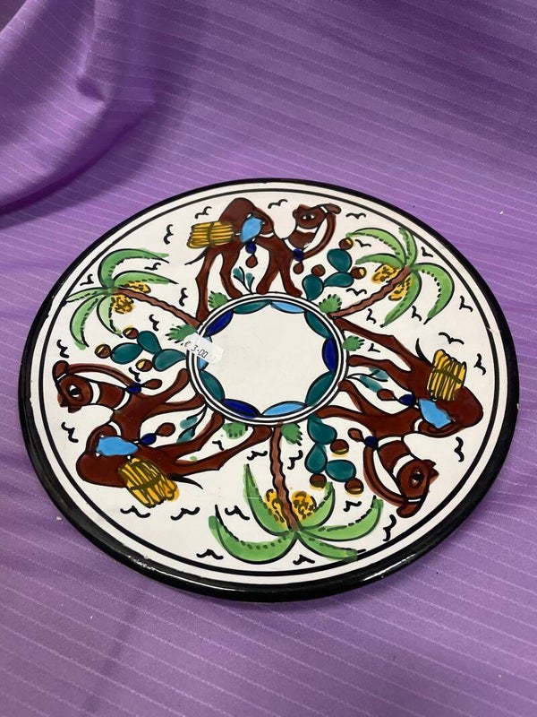 Ceramic Wall Plate - Decor