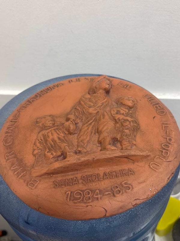 Terracotta plaque- Decor ***