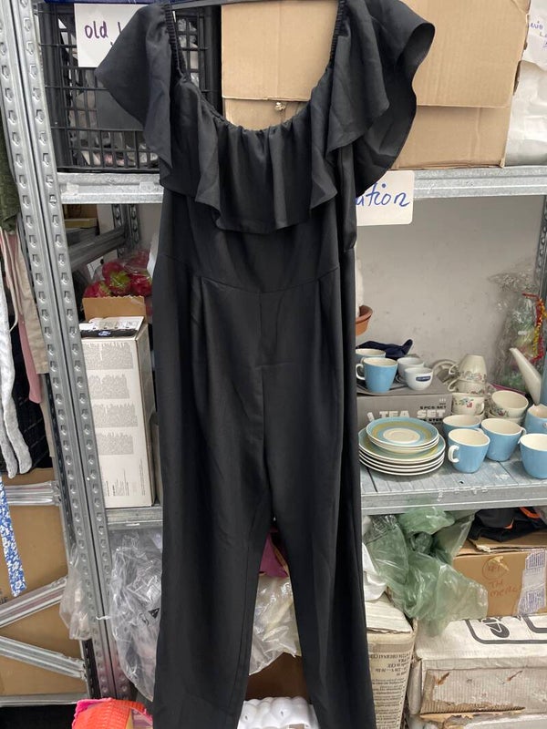 Women Black Jumpsuit - Size M