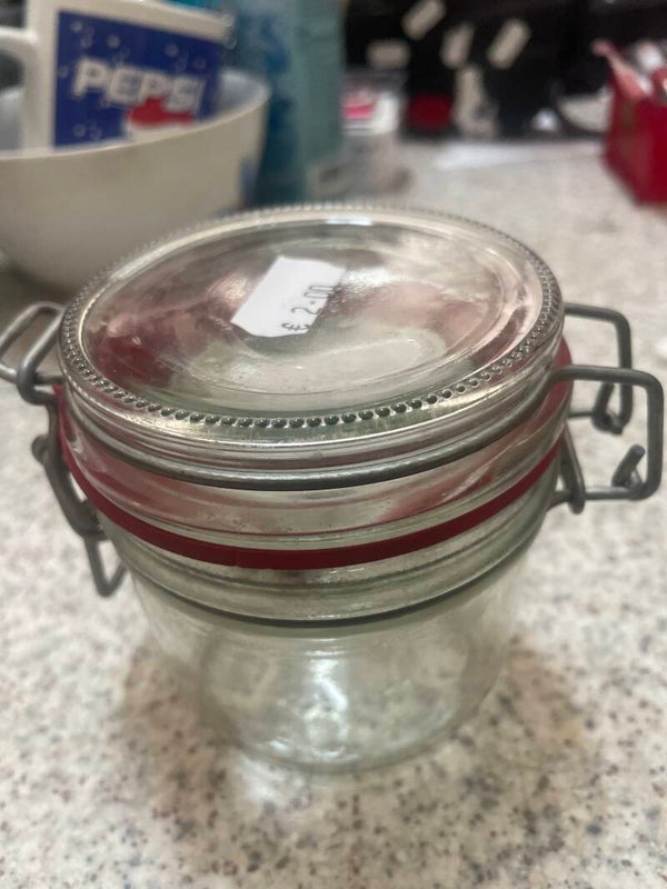 Glass Jar with Airtight Lid - Supplies