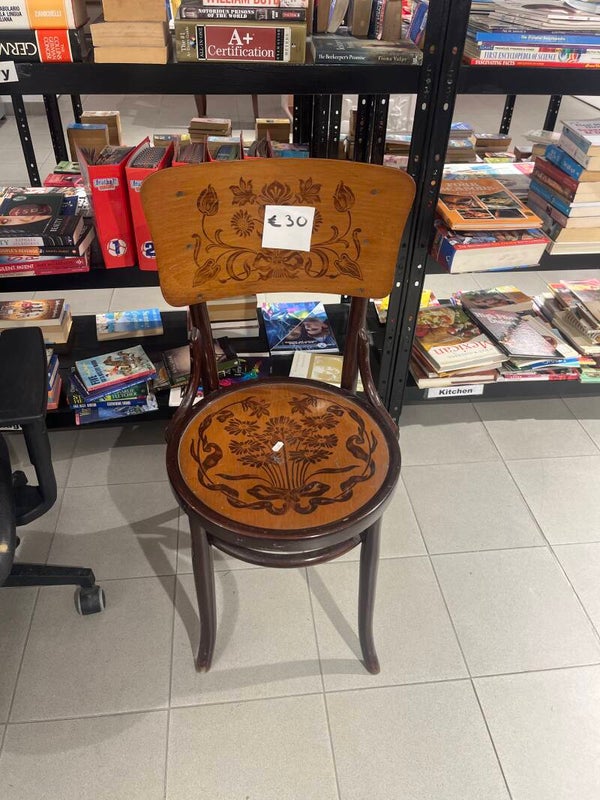 Art Nouveau bentwood chair - supplies*