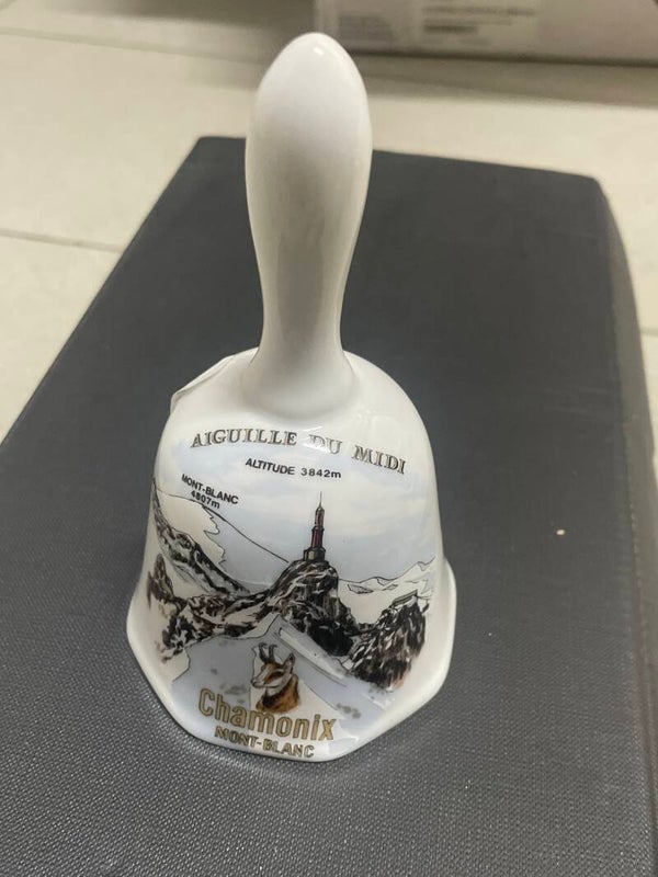 Porcelain Handbell Souvenir - Collectibles