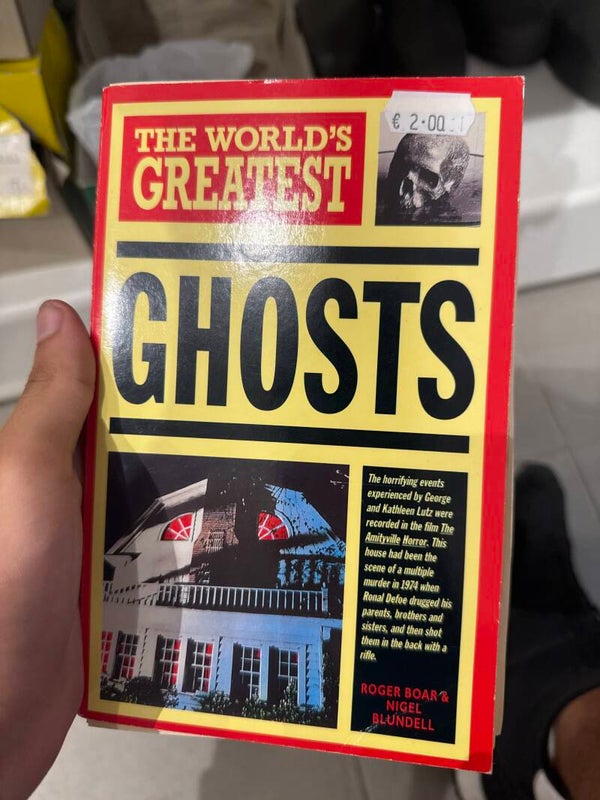 The World’s Greatest Ghosts - Books