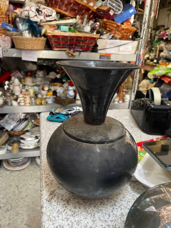 Silver Plated Vase - Decor