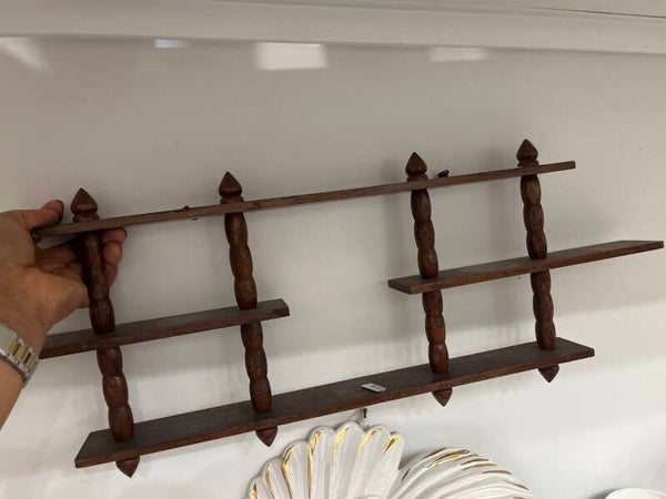 Wooden wall shelves display- Decor ***