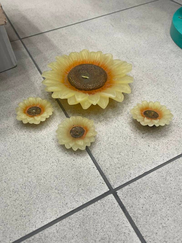 Sunflower Candles Set - Candles