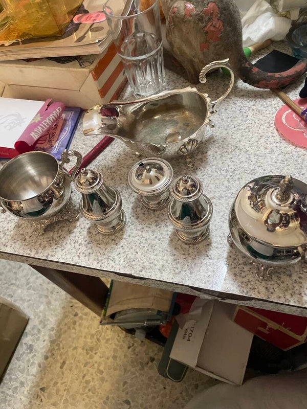 Silver Plated Set - €20 All - Decor