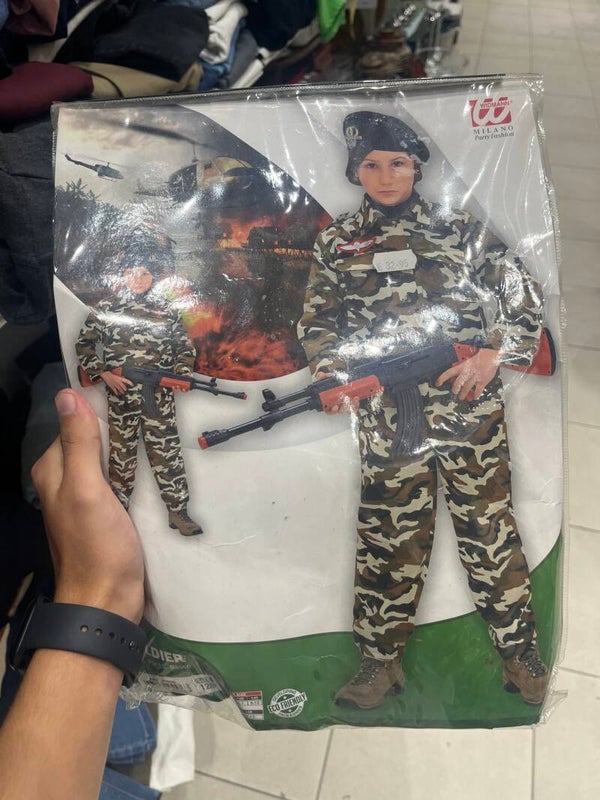 Solider Child costume for years 5-7 - Carnival*