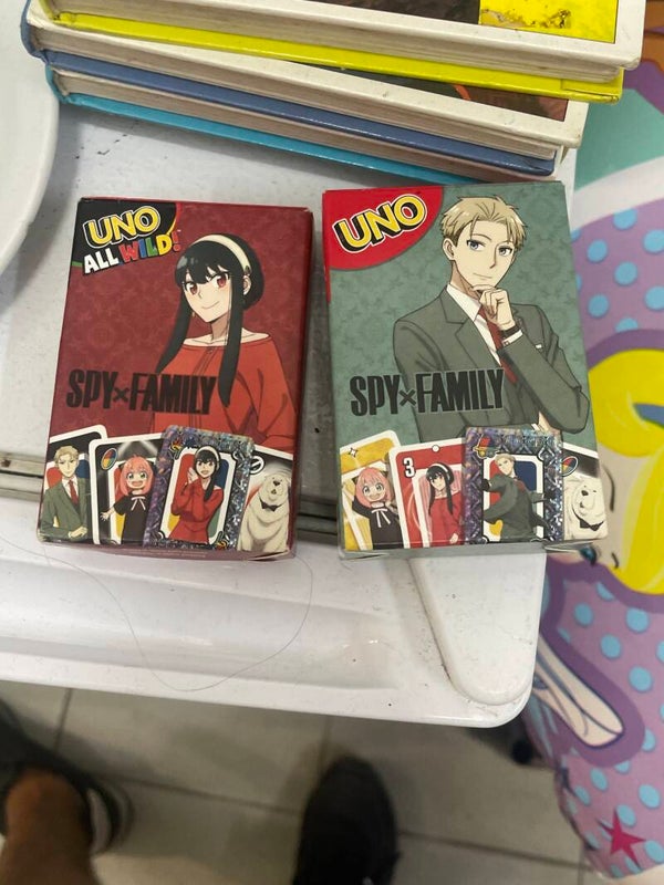 McDonald’s Spy X Family Uno (€1 each) - games*