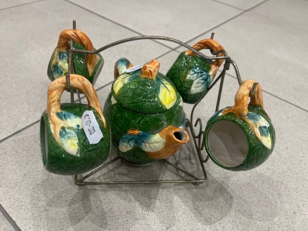 Vintage Ceramic Tea Set-Supplies***