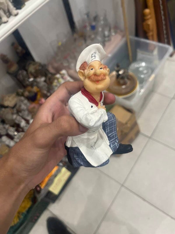 Italian Chef figurine - Figurines*