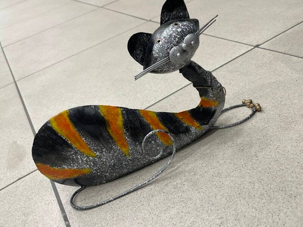 Decorative metal cat- Decor ***