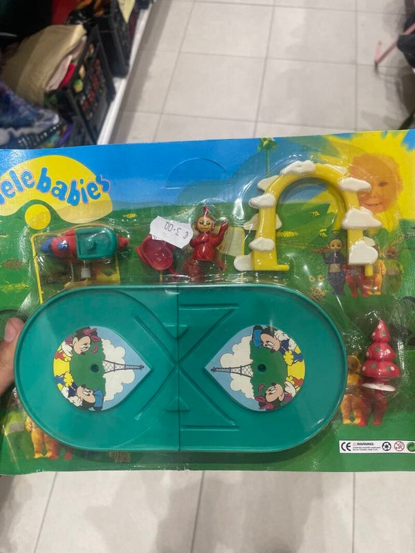 Teletubbies Train Set - toys*