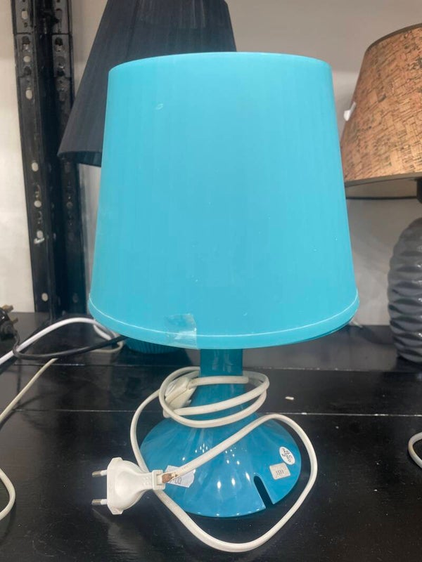 Blue Table Lamp - Electric