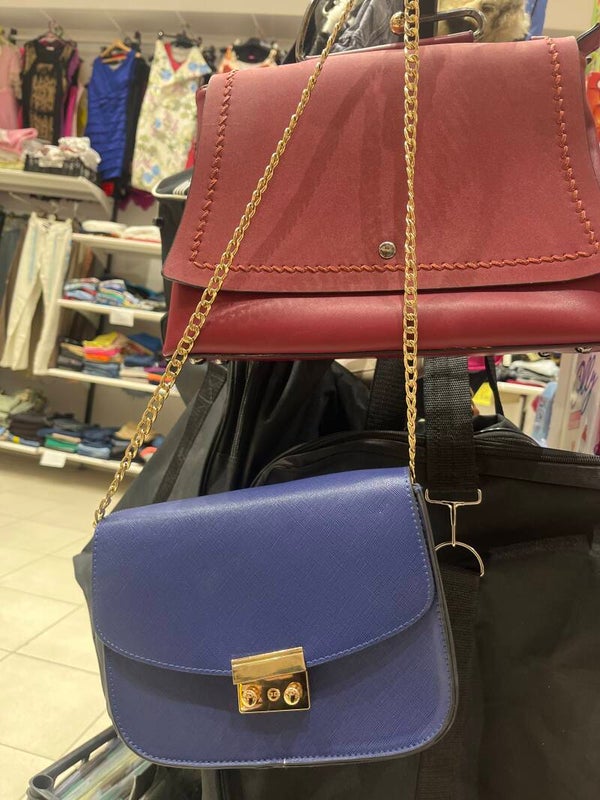 Navy Blue Handbag - Bags