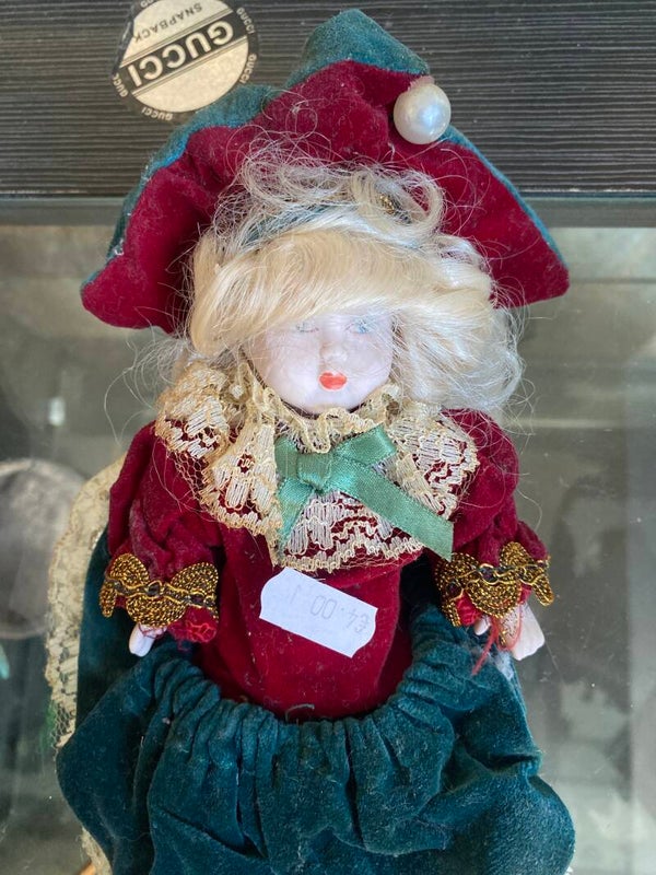 Porcelain Doll Small - Collectible