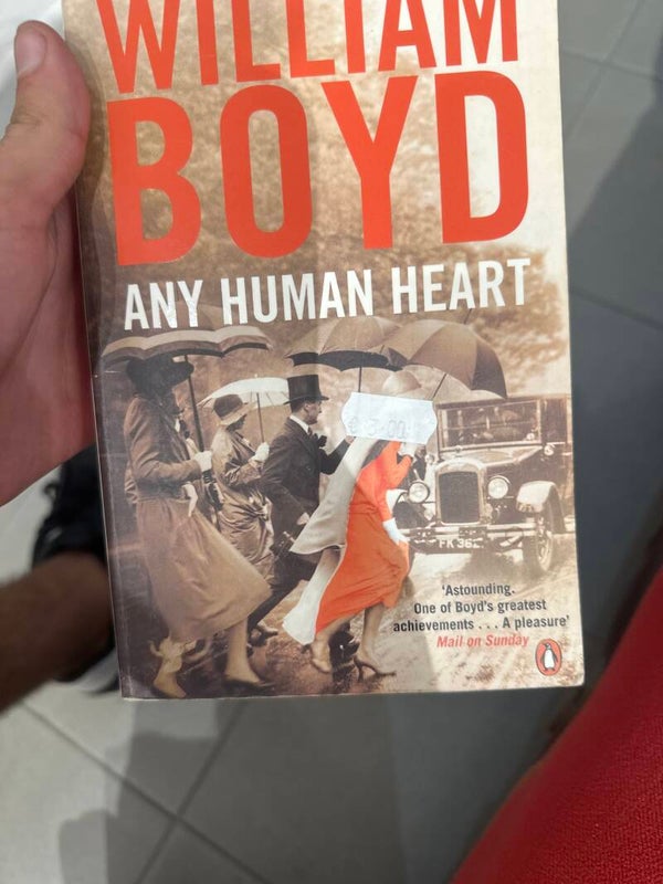 Any Human Heart By William Boyd - Books