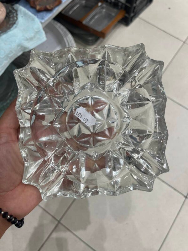 Glass Ashtray-Supplies*