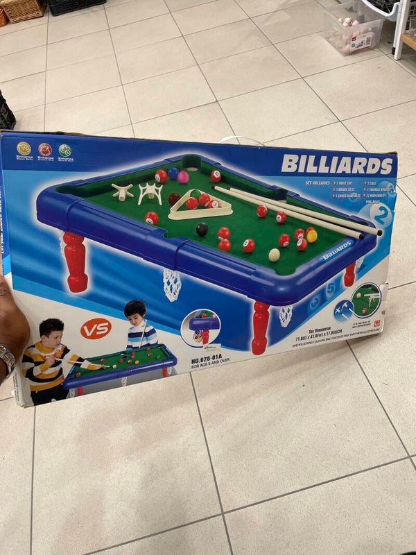 Junior Billiard Table - Games